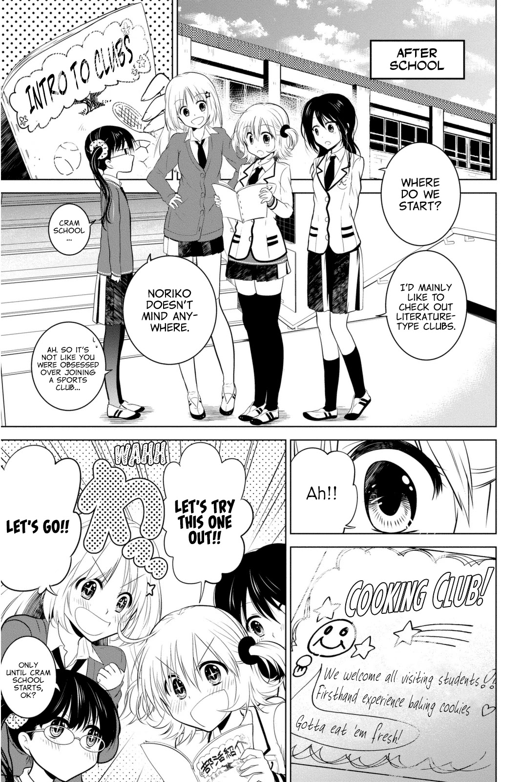 Rivnes Chapter 3 page 14 - Chapter 3: Me, My Little Sister, and The Search for Club Activities