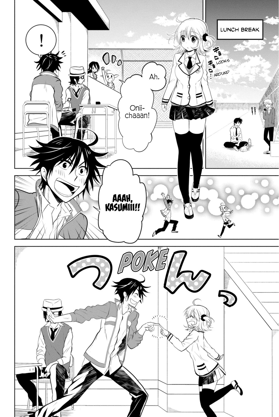 Rivnes Chapter 3 page 7 - Chapter 3: Me, My Little Sister, and The Search for Club Activities