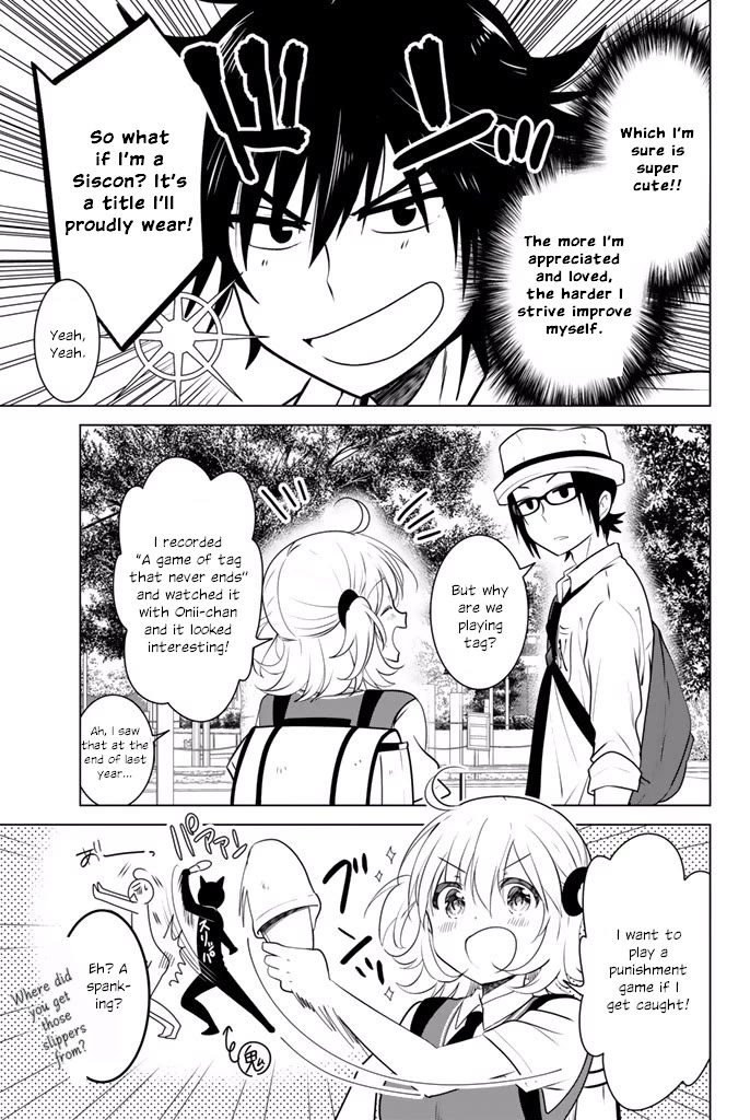 Rivnes Chapter 30.1 page 5 - Chapter 30.1: Me, My Little Sister, and Playing Tag