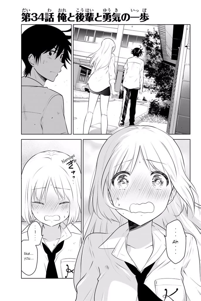 Rivnes Chapter 34 page 1 - Chapter 34: Me, My Juniors, and a Step Of Courage