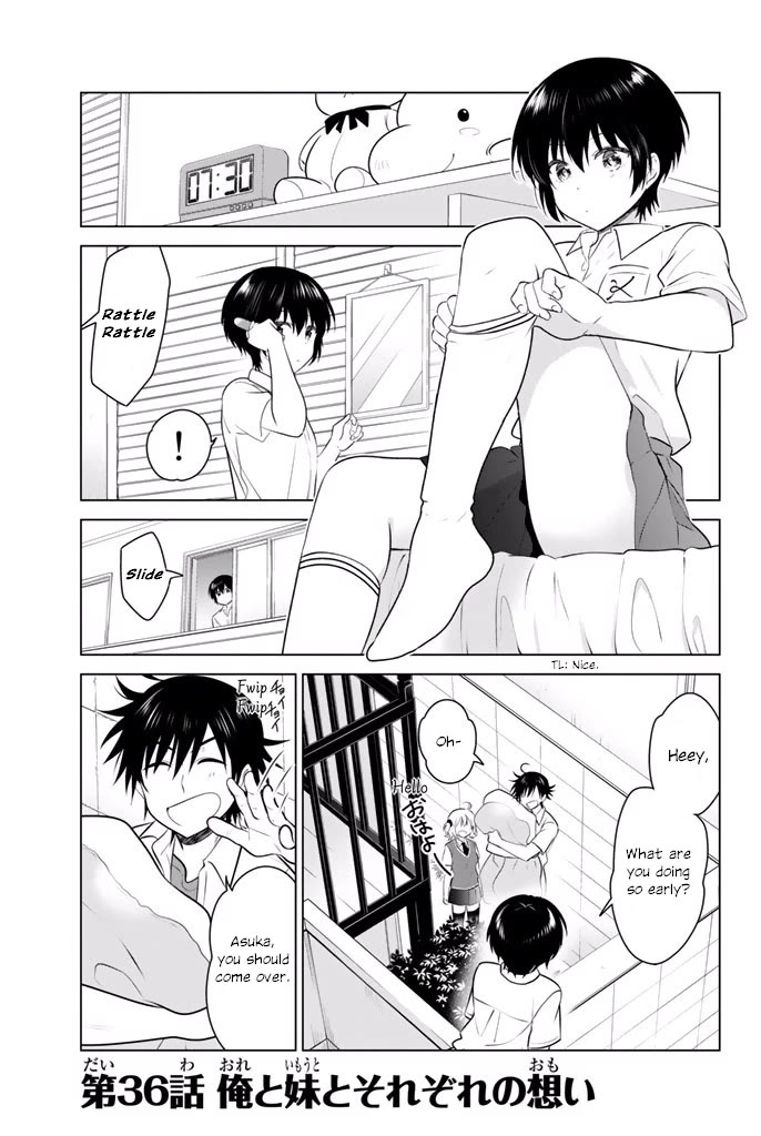 Rivnes Chapter 36 page 1 - Chapter 36: Me, My Little Sister, and Our Feelings