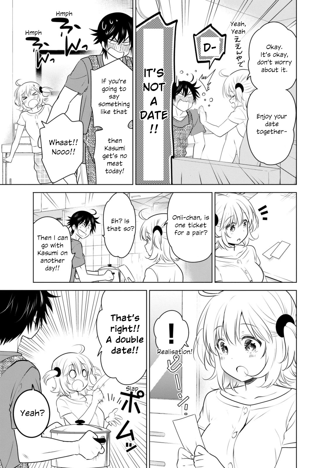 Rivnes Chapter 39 page 5 - Chapter 39: Me, My Childhood Friend, and the Double Date
