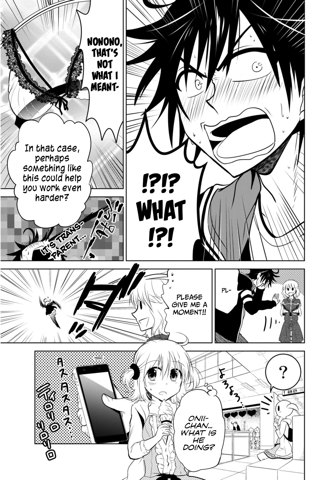 Rivnes Chapter 4 page 18 - Chapter 4: Me, My Little Sister, and the Attacking Brassieres