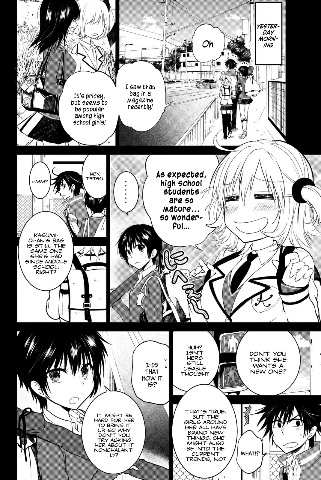Rivnes Chapter 4 page 3 - Chapter 4: Me, My Little Sister, and the Attacking Brassieres