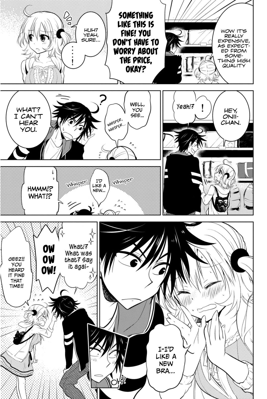 Rivnes Chapter 4 page 8 - Chapter 4: Me, My Little Sister, and the Attacking Brassieres
