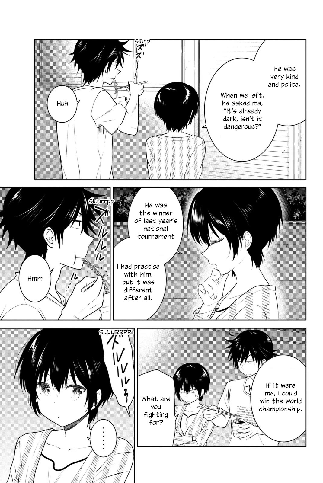 Rivnes Chapter 40 page 15 - Chapter 40: Me, My Childhood Friend, and my Shaky Feelings