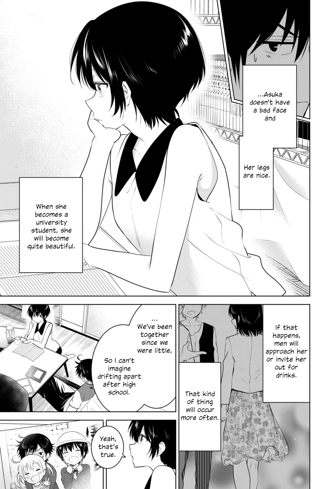 Rivnes Chapter 40 page 23 - Chapter 40: Me, My Childhood Friend, and my Shaky Feelings