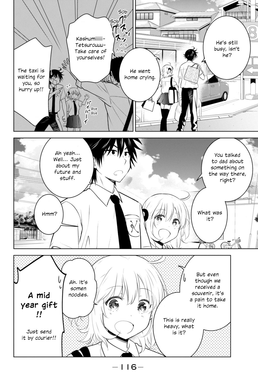 Rivnes Chapter 40 page 4 - Chapter 40: Me, My Childhood Friend, and my Shaky Feelings