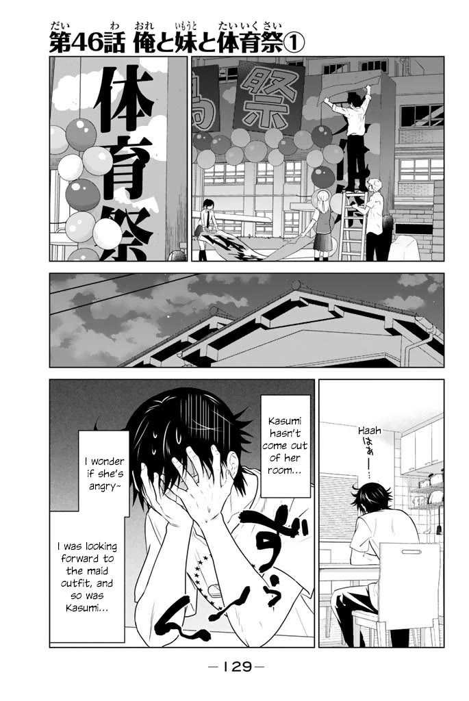 Rivnes Chapter 46 page 1 - Chapter 46: Me, My Little Sister, and the Sports Festival (1)