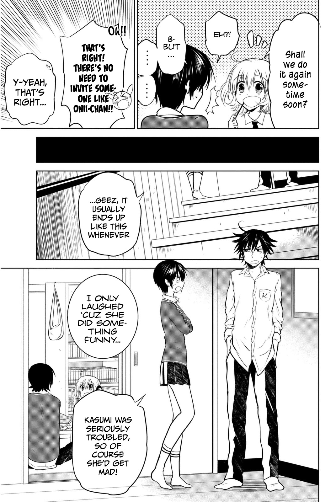 Rivnes Chapter 5 page 14 - Chapter 5: Me, My Little Sister, and the Onii-chan Seminar