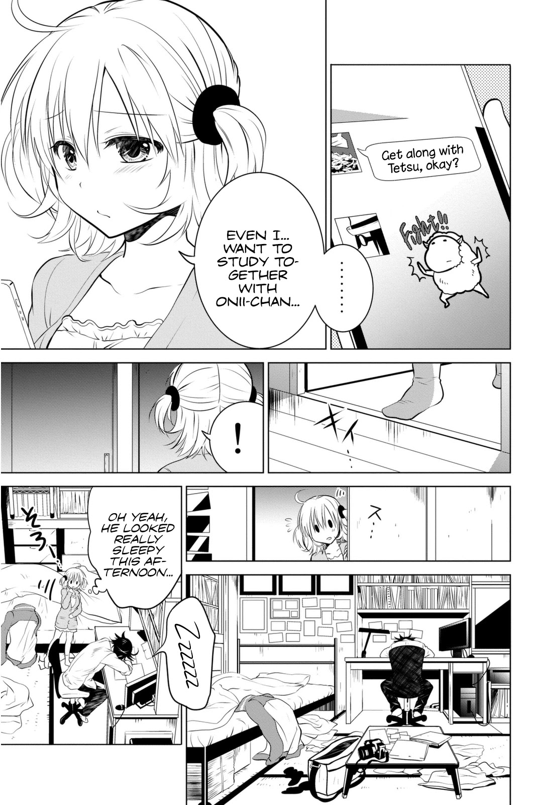 Rivnes Chapter 5 page 22 - Chapter 5: Me, My Little Sister, and the Onii-chan Seminar
