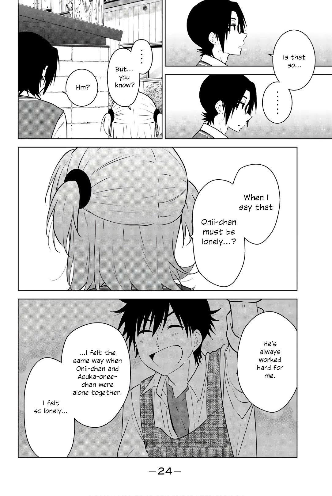 Rivnes Chapter 54 page 25 - Chapter 54: Me, My Little Sister, and Passing By Each Other