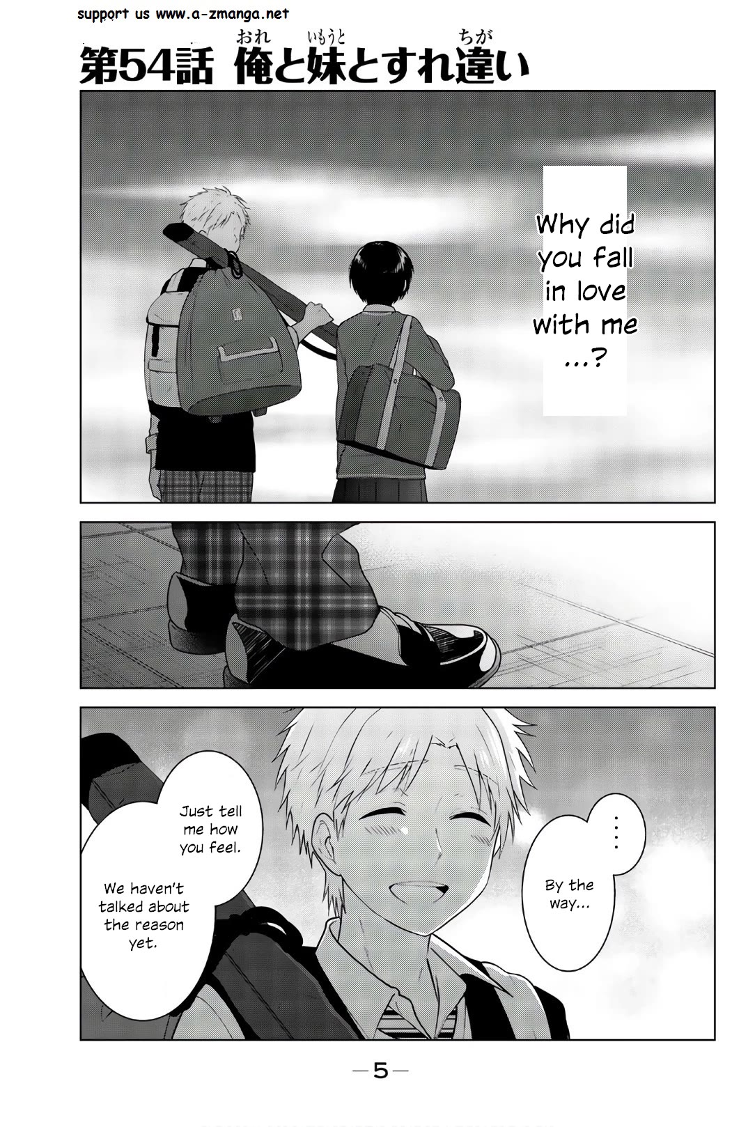 Rivnes Chapter 54 page 6 - Chapter 54: Me, My Little Sister, and Passing By Each Other