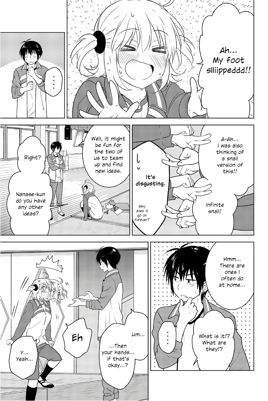 Rivnes Chapter 56 page 5 - Chapter 56: Me, My Classmaters, and the Distance Between Our Hands