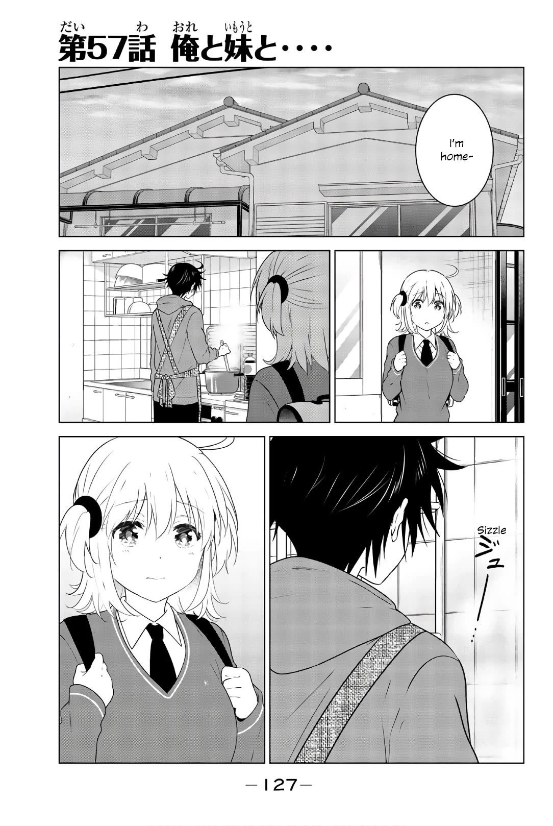 Rivnes Chapter 57 page 1 - Chapter 57: Me, My Little Sister, and....
