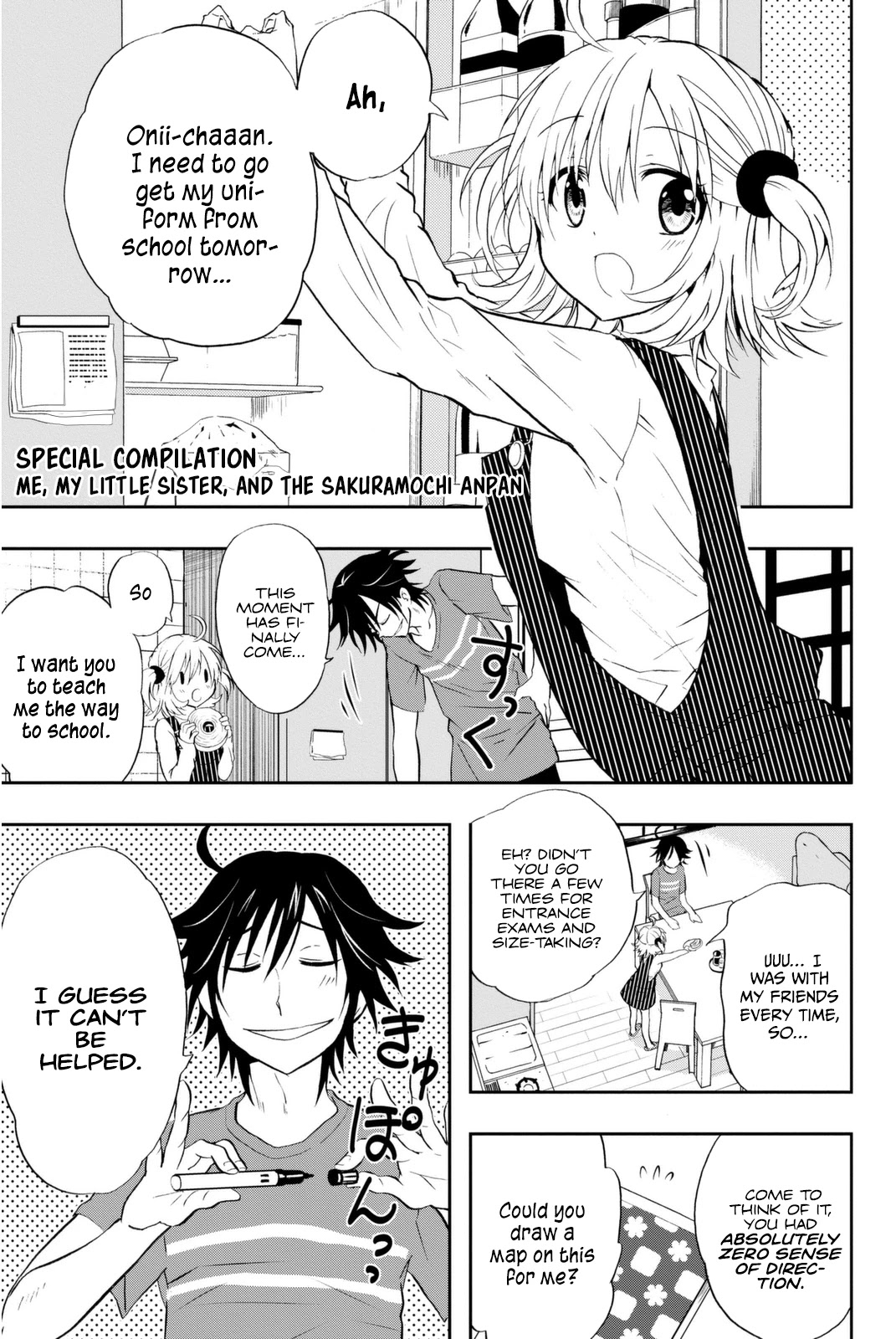 Rivnes Chapter 6.5 page 2 - Chapter 6.5: Me, My Little Sister, and the Sakuramochi Anpan