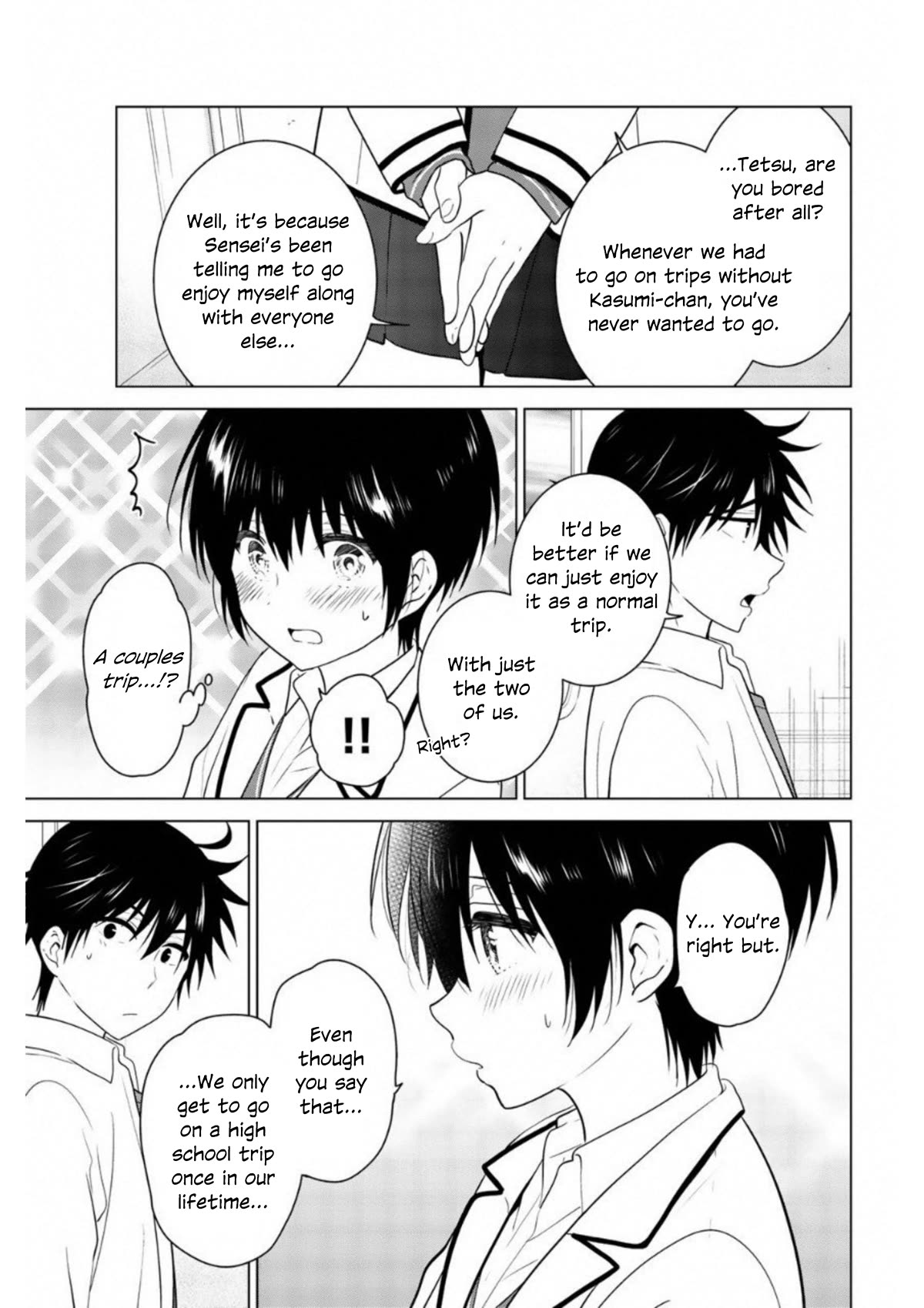 Rivnes Chapter 61 page 11 - Chapter 61: After Episode 1: Me, My Childhood Friend, and the School Trip (1)