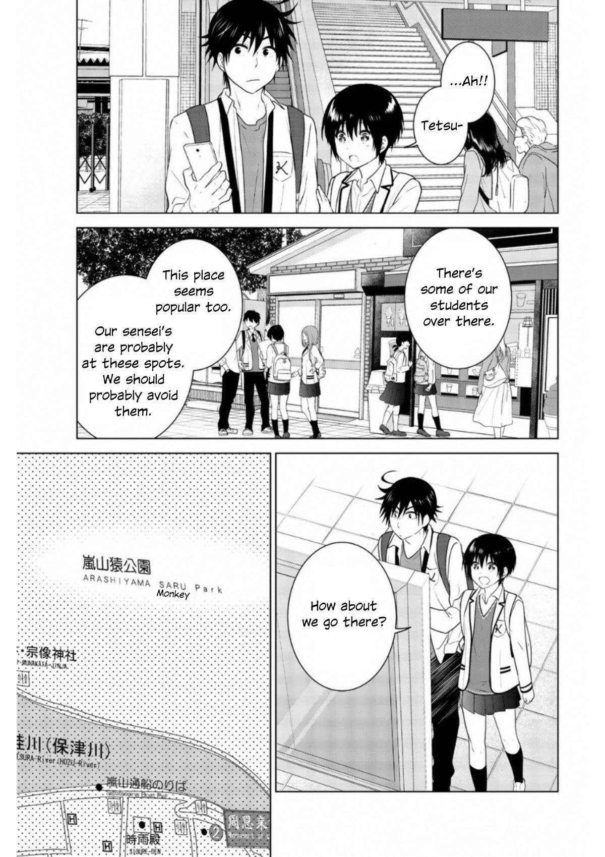 Rivnes Chapter 62 page 13 - Chapter 62: After Episode 2: Me, My Childhood Friend, and the School Trip (2)