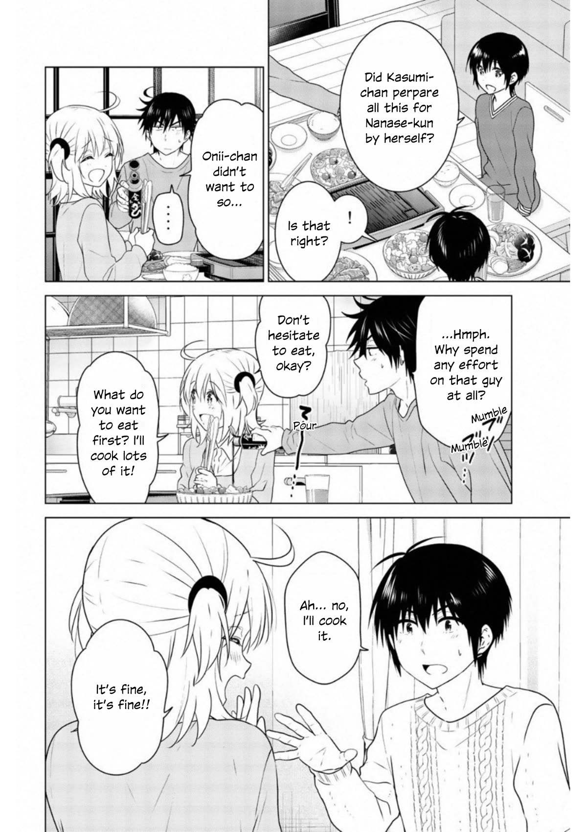 Rivnes Chapter 63 page 17 - Chapter 63: Me, Nanase-kun, and the Get Along Plan!!