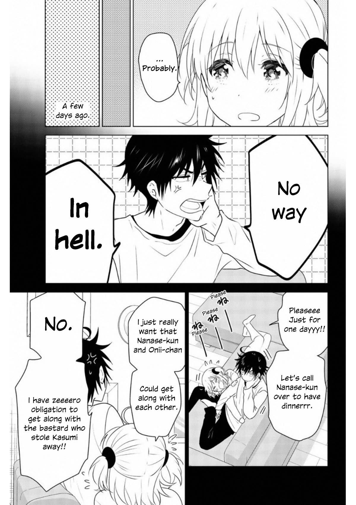Rivnes Chapter 63 page 8 - Chapter 63: Me, Nanase-kun, and the Get Along Plan!!