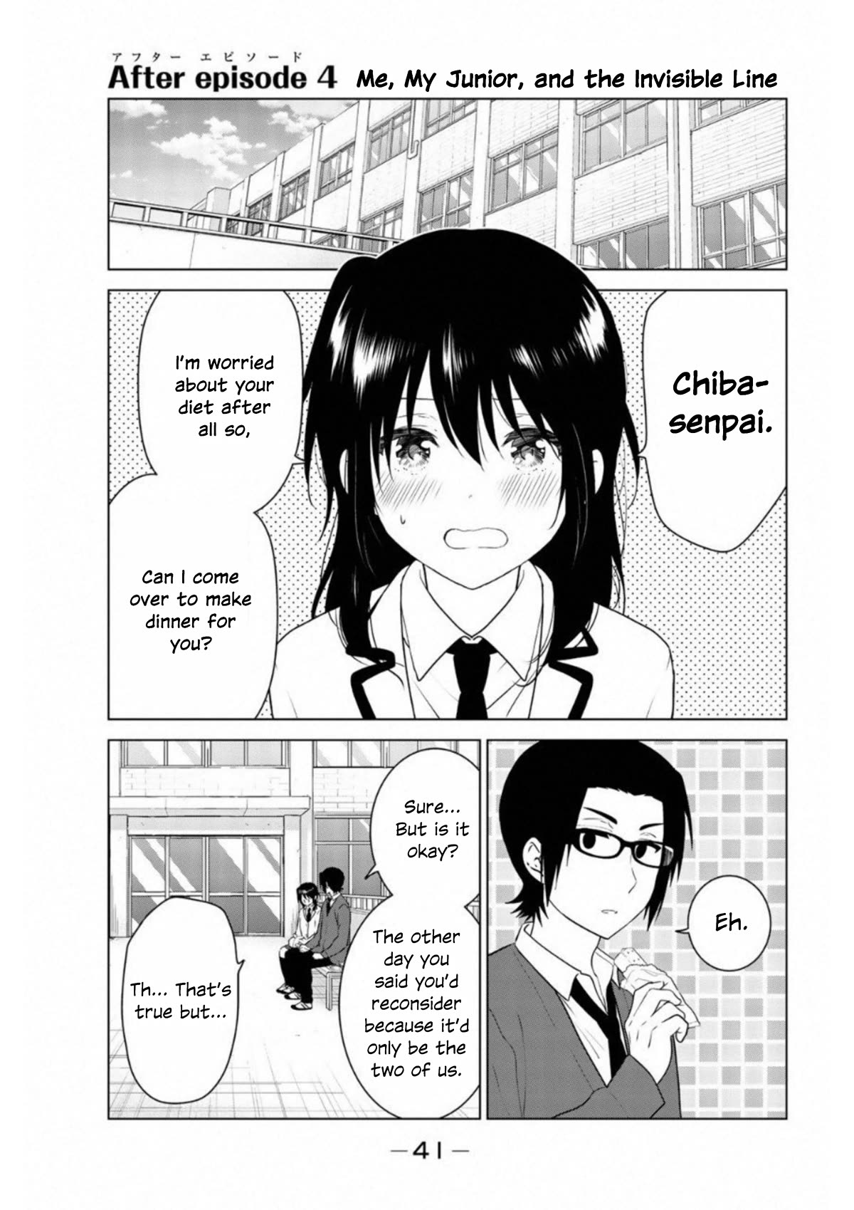 Rivnes Chapter 64 page 1 - Chapter 64: Me, My Junior, and the Invisible Line