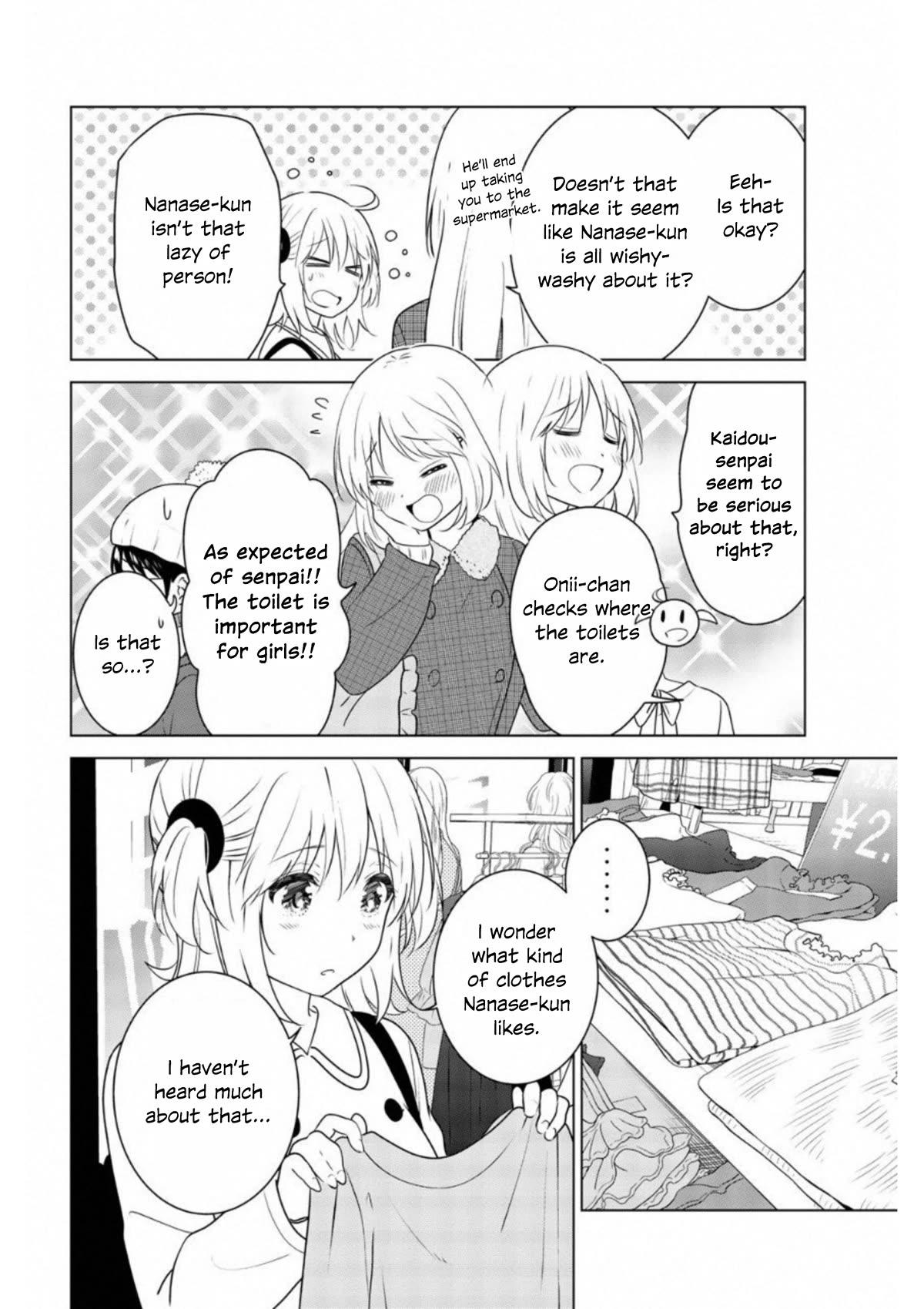 Rivnes Chapter 65 page 12 - Chapter 65: Me, Nanase-kun and our First Date