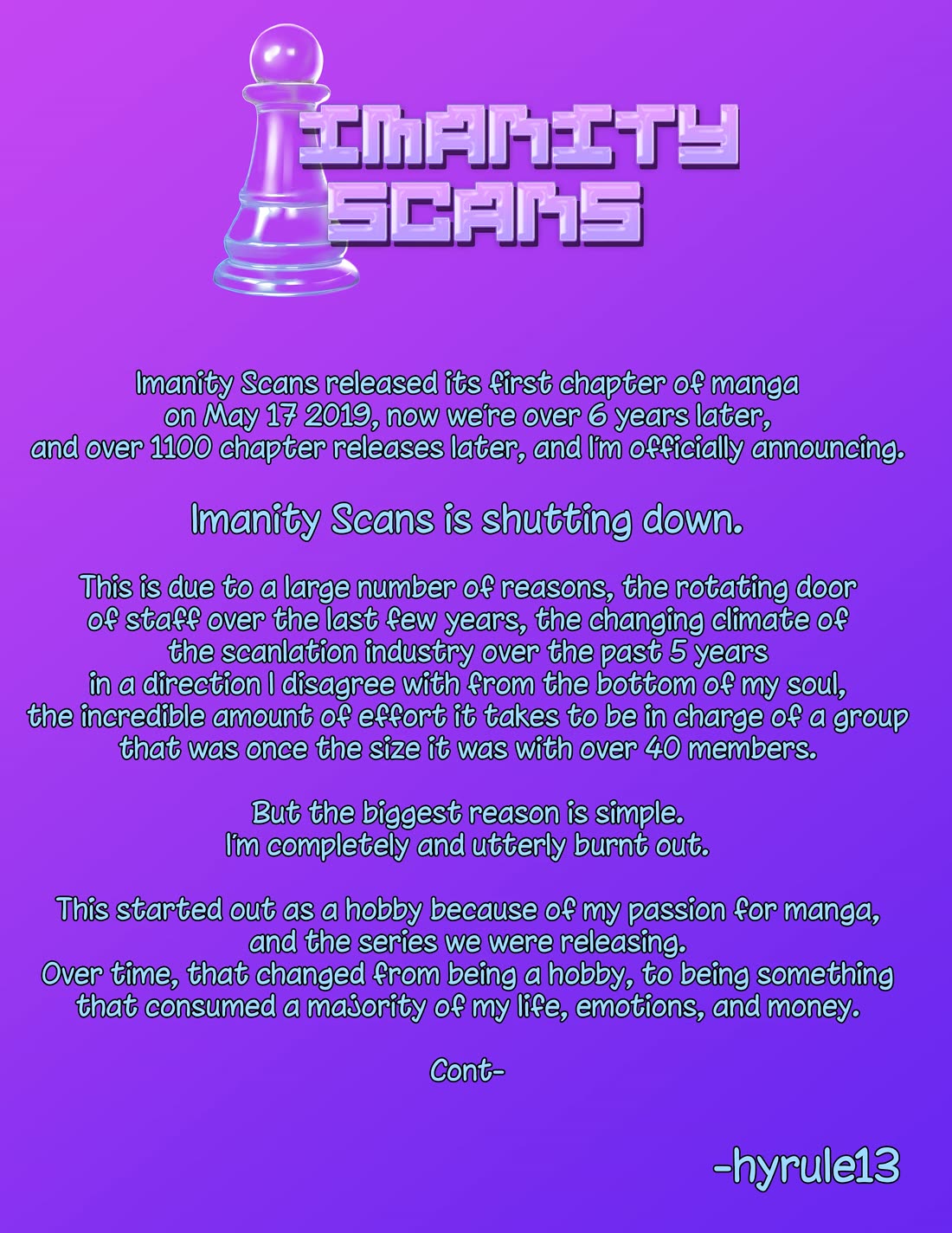 Rivnes Chapter 66.2 page 20 - Chapter 66.2: Special Compilation: Me, My Best Friend, and the World Unknown
