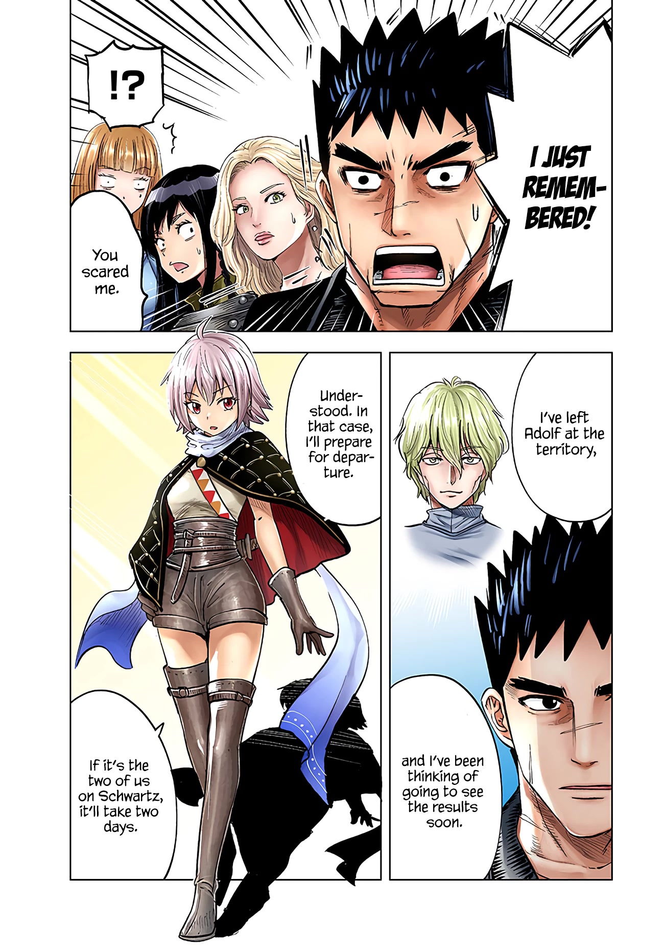 Road to Kingdom Chapter 65 page 5 - Chapter 65: The Current Situation of the Territory