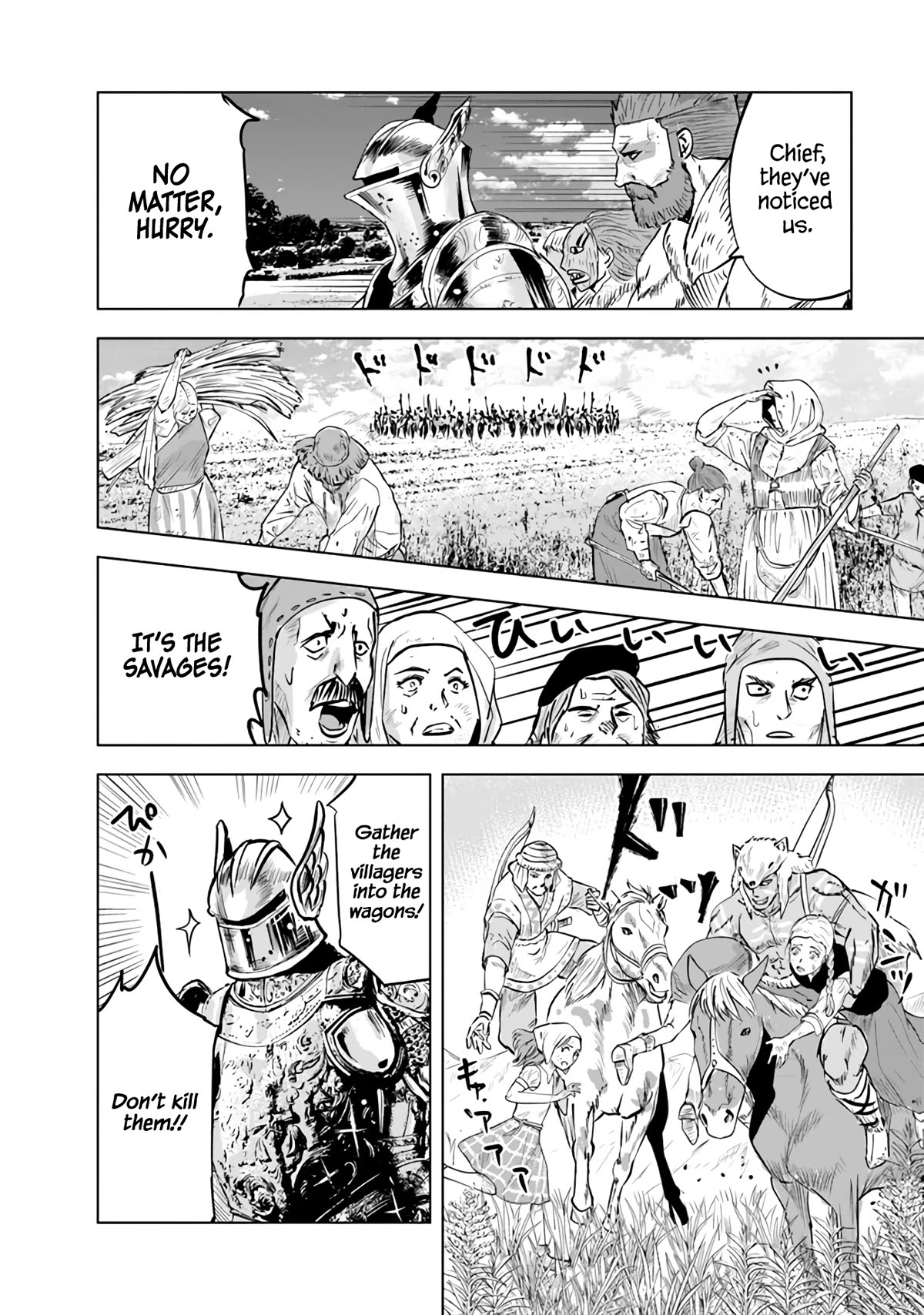 Road to Kingdom Chapter 77 page 11 - Chapter 77: The Golden Knight