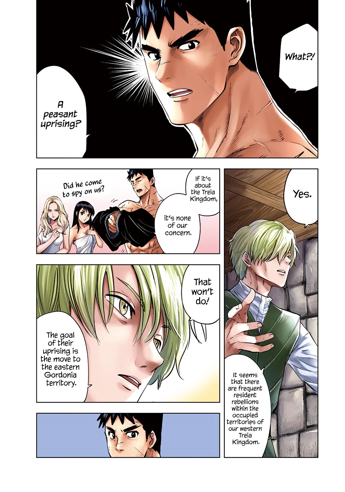 Road to Kingdom Chapter 78 page 4 - Chapter 78: Treia Conflict (1)