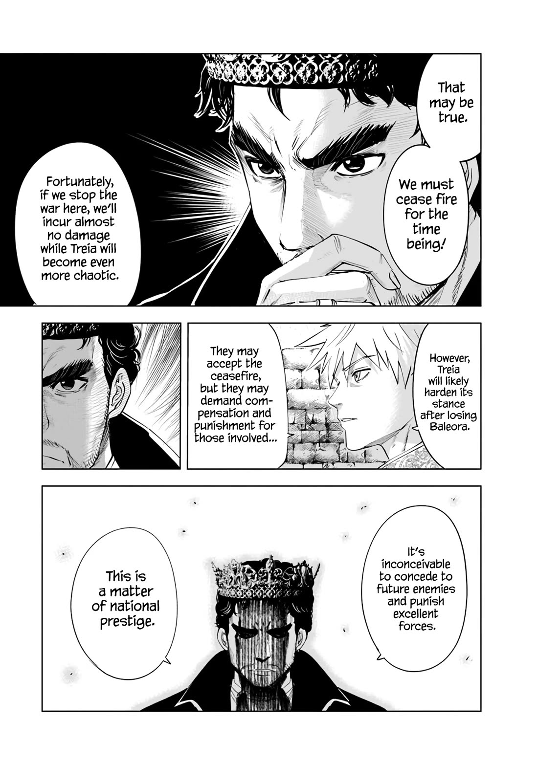 Road to Kingdom Chapter 81 page 22 - Chapter 81: Treia Conflict (4)