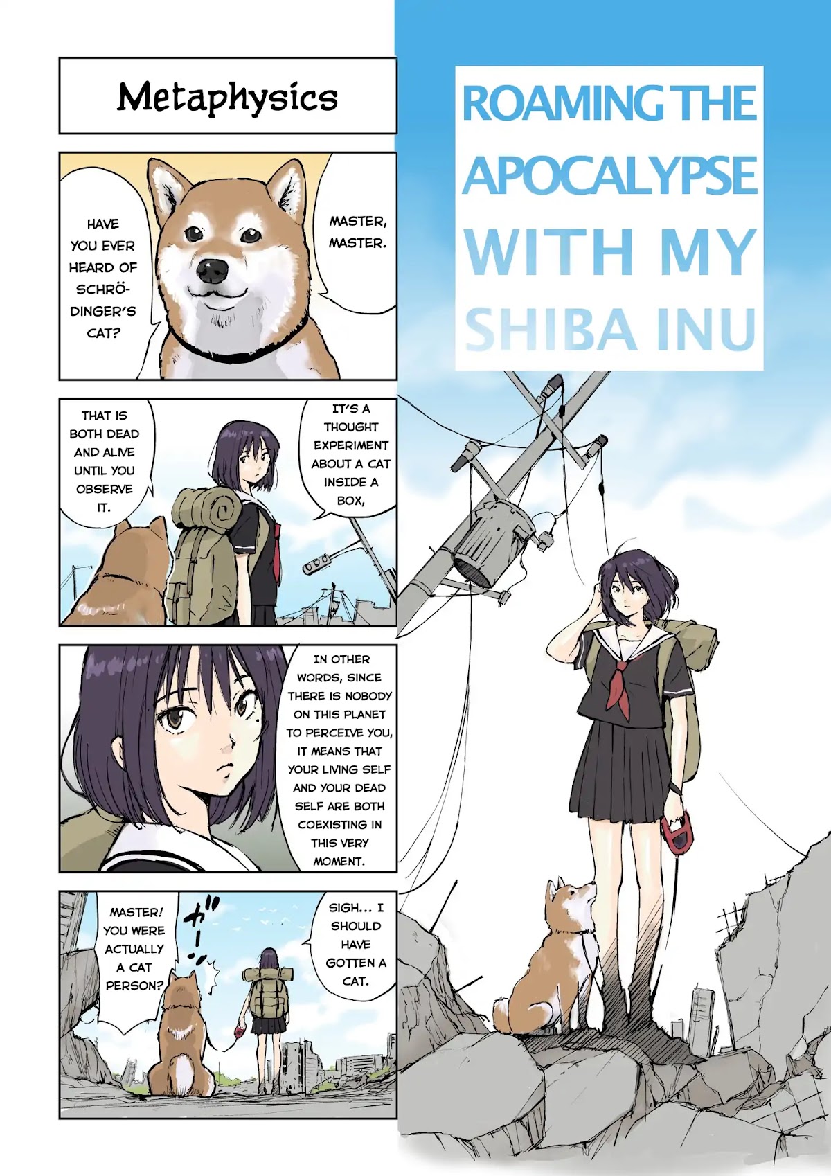 Roaming The Apocalypse With My Shiba Inu Chapter 1 page 1 - Chapter 1