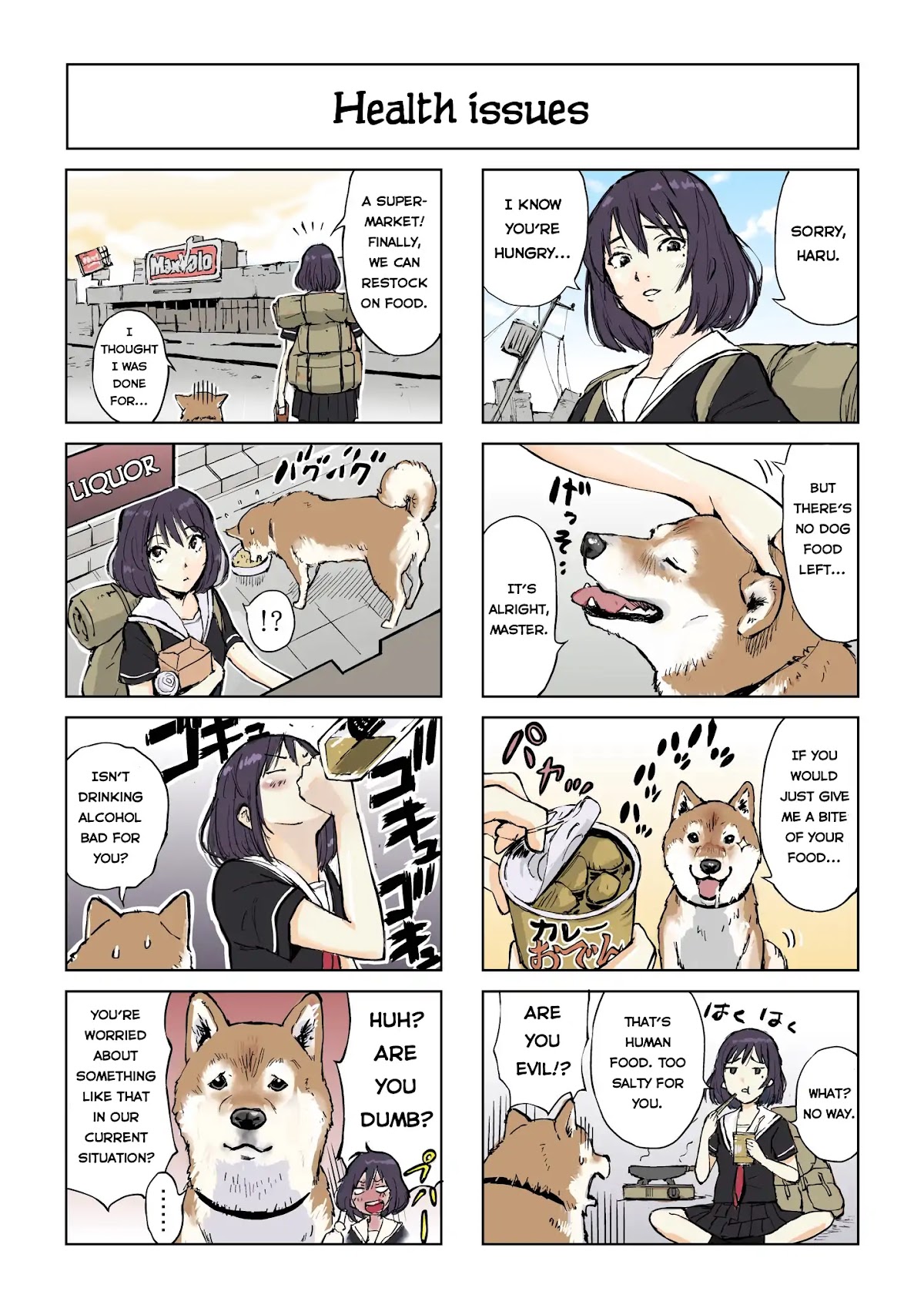 Roaming The Apocalypse With My Shiba Inu Chapter 1 page 2 - Chapter 1