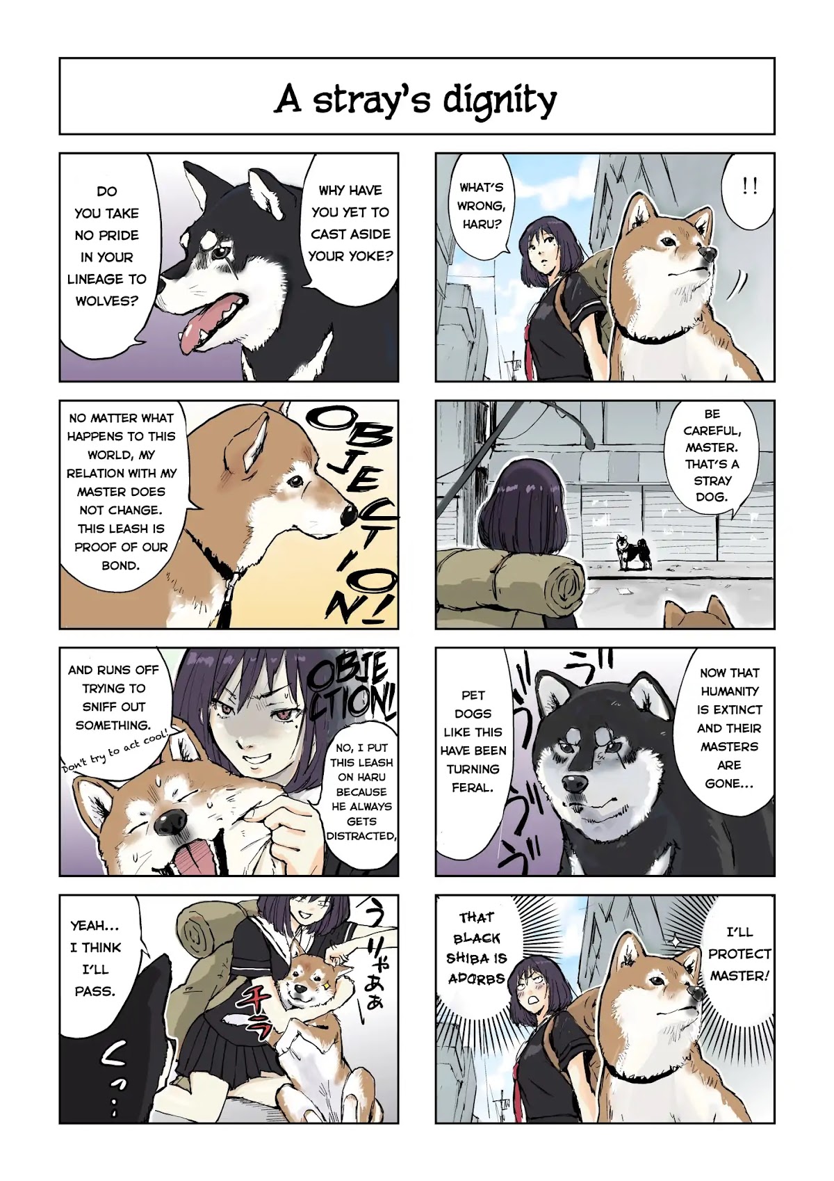 Roaming The Apocalypse With My Shiba Inu Chapter 1 page 4 - Chapter 1