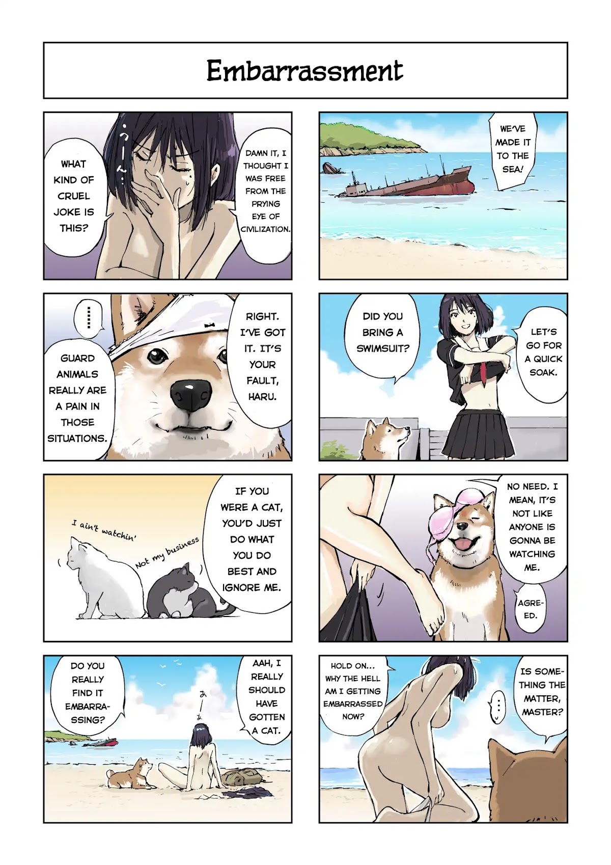 Roaming The Apocalypse With My Shiba Inu Chapter 1 page 5 - Chapter 1