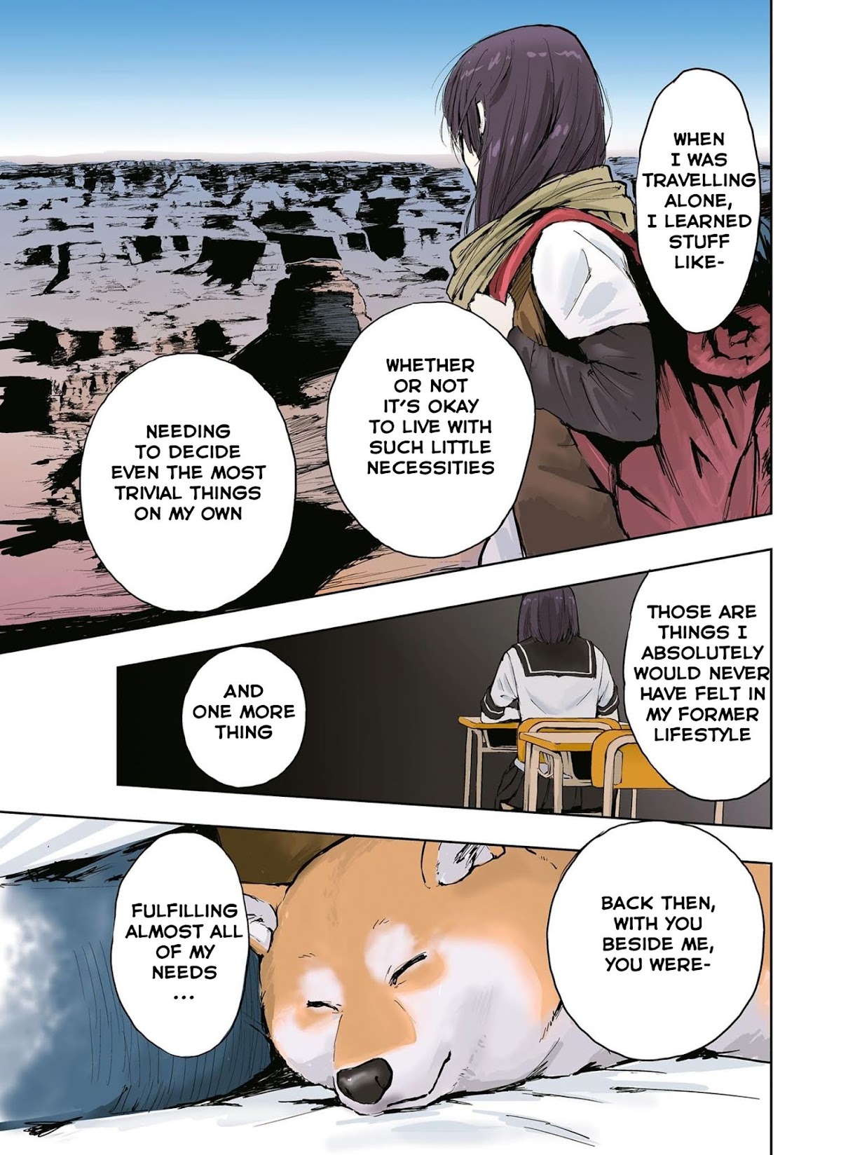 Roaming The Apocalypse With My Shiba Inu Chapter 15.5 page 10 - Chapter 15.5: Ten Years Later, With You