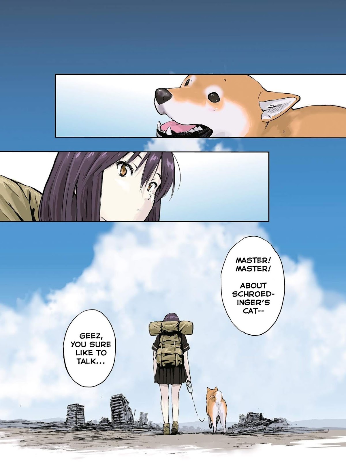 Roaming The Apocalypse With My Shiba Inu Chapter 15.5 page 17 - Chapter 15.5: Ten Years Later, With You