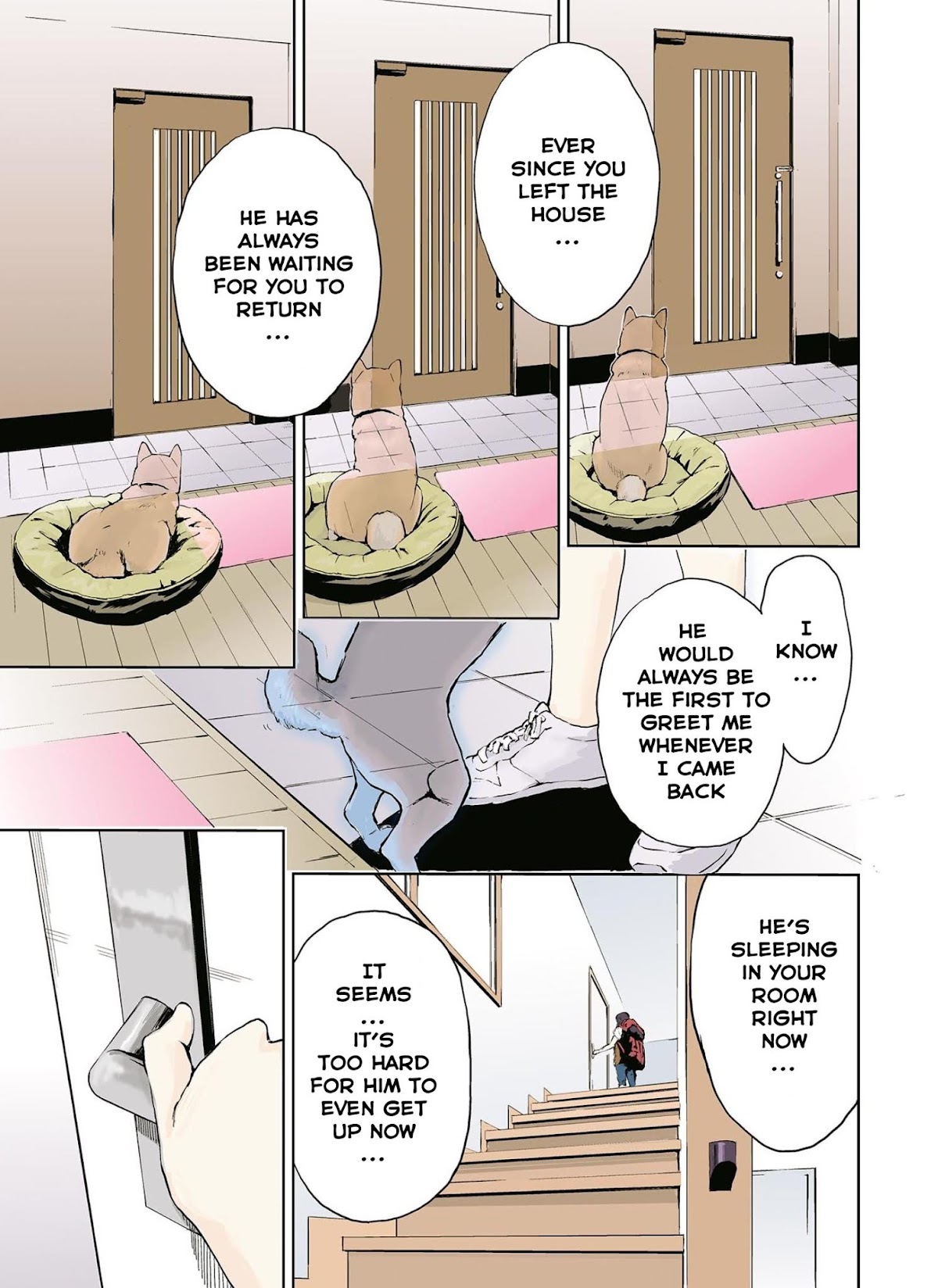 Roaming The Apocalypse With My Shiba Inu Chapter 15.5 page 4 - Chapter 15.5: Ten Years Later, With You