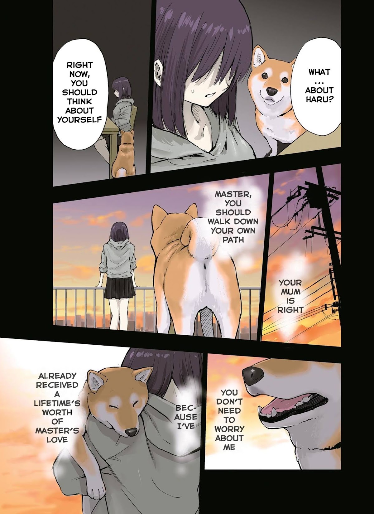 Roaming The Apocalypse With My Shiba Inu Chapter 15.5 page 8 - Chapter 15.5: Ten Years Later, With You