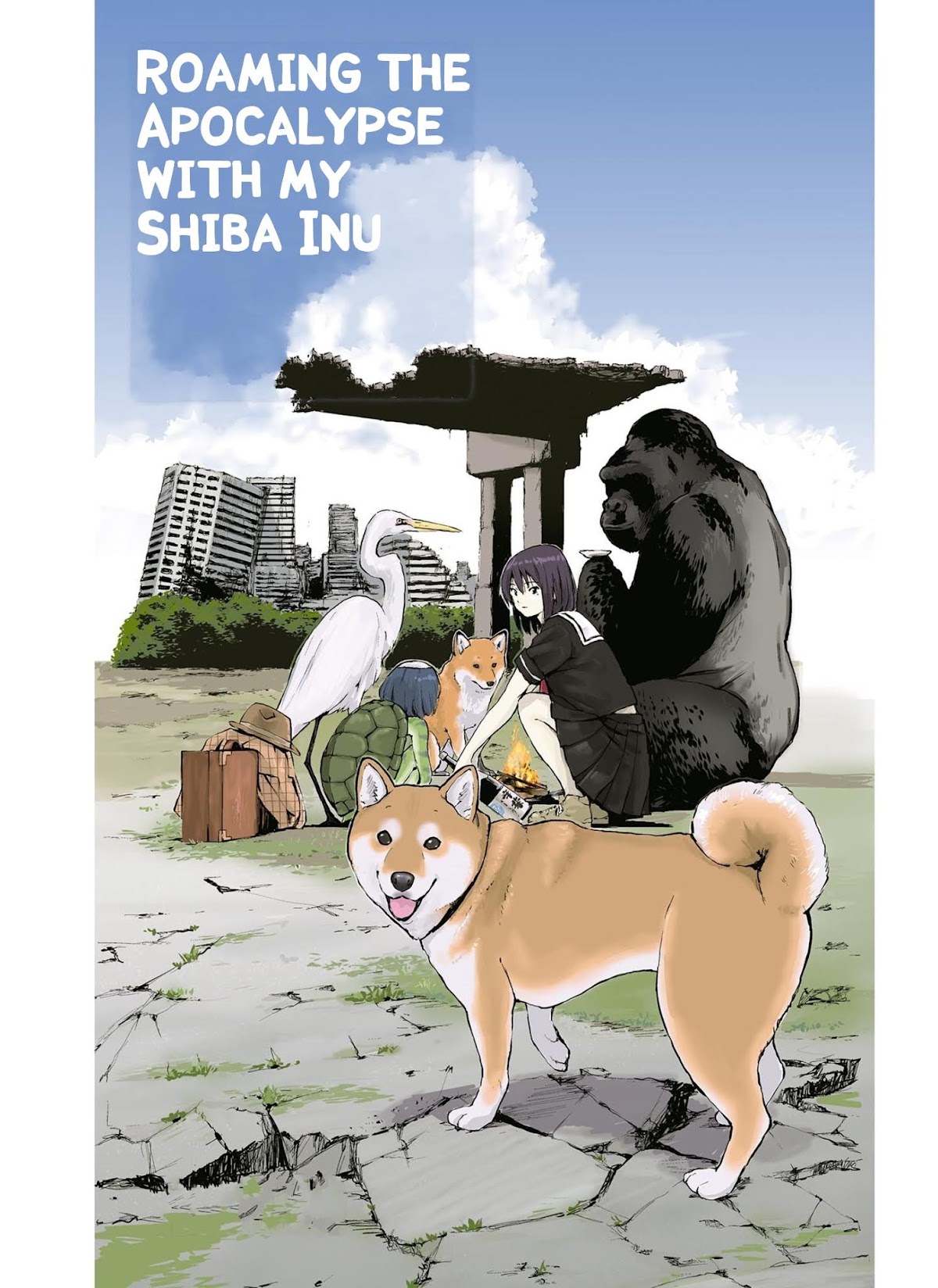 Roaming The Apocalypse With My Shiba Inu Chapter 15.6 page 3 - Chapter 15.6: Volume and Twitter Extras