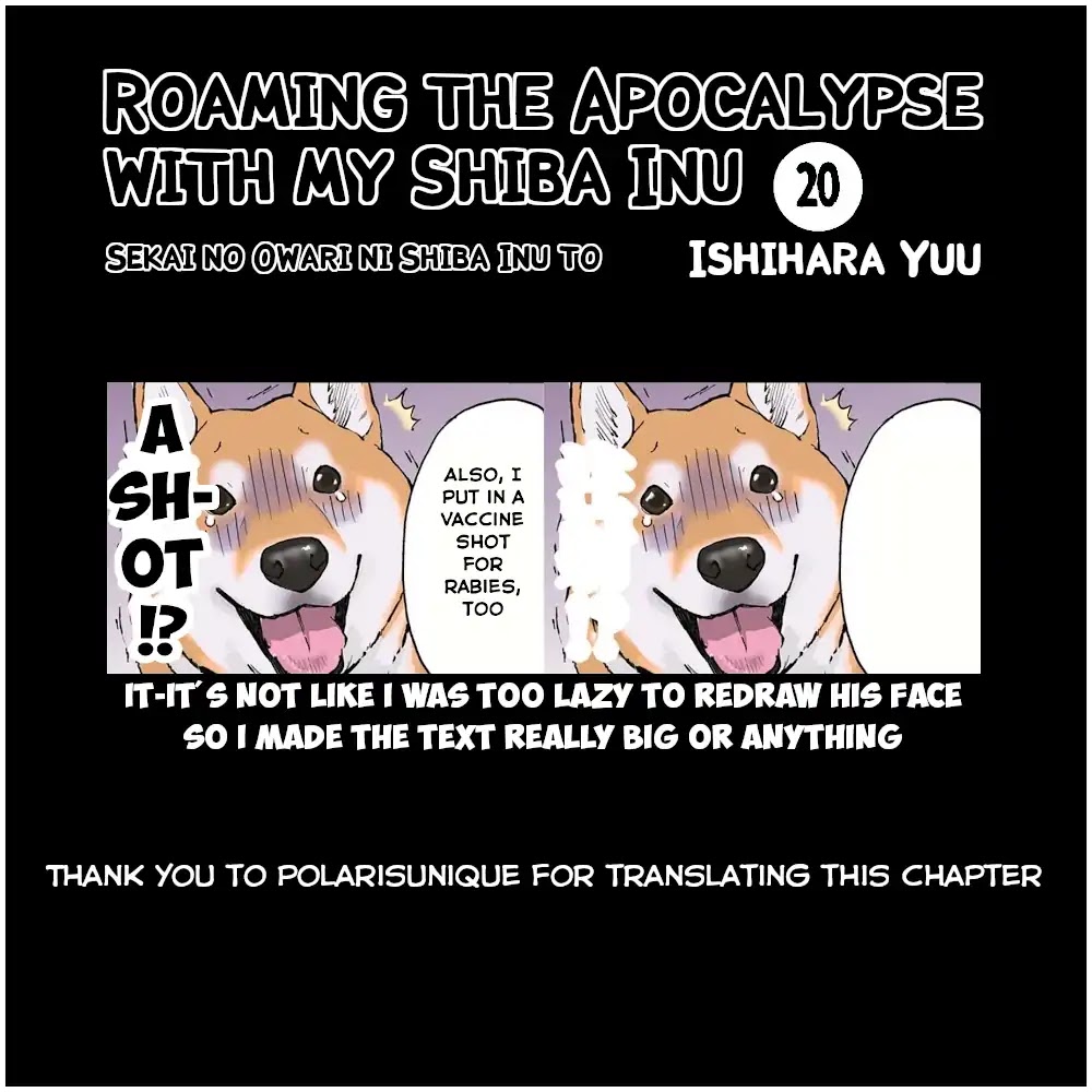 Roaming The Apocalypse With My Shiba Inu Chapter 20 page 9 - Chapter 20