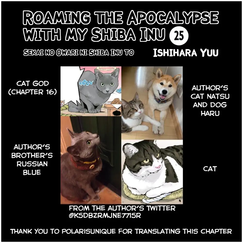 Roaming The Apocalypse With My Shiba Inu Chapter 25 page 11 - Chapter 25