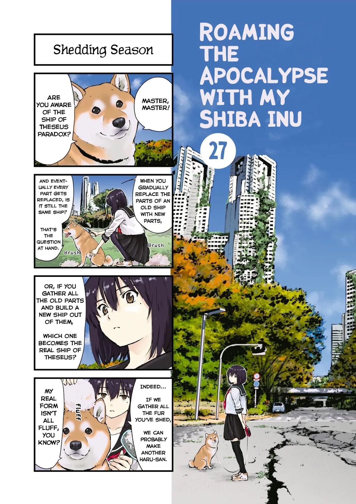 Roaming The Apocalypse With My Shiba Inu Chapter 27 page 1 - Chapter 27