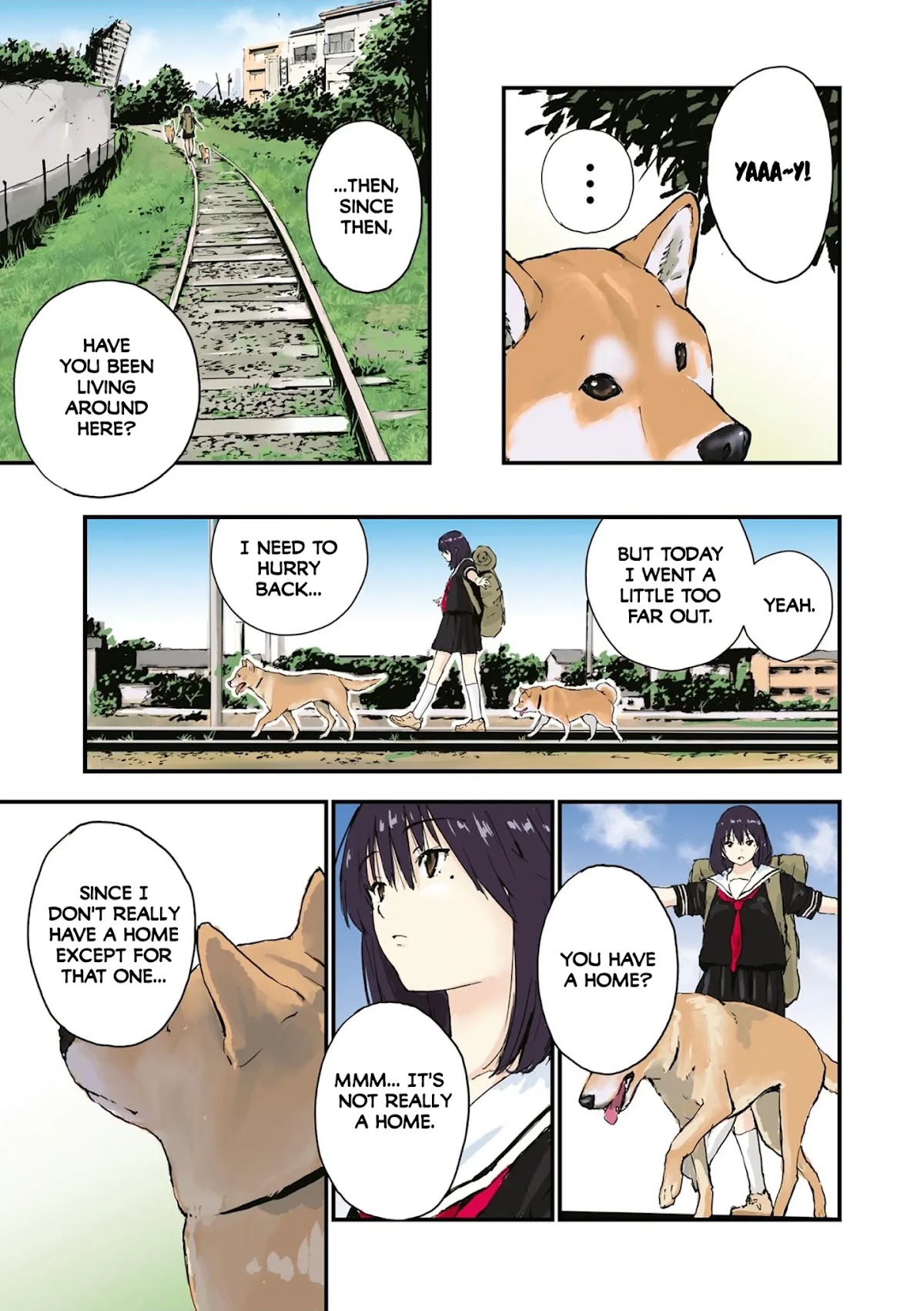 Roaming The Apocalypse With My Shiba Inu Chapter 35.5 page 10 - Chapter 35.5: With You, Waiting at the End of Summer