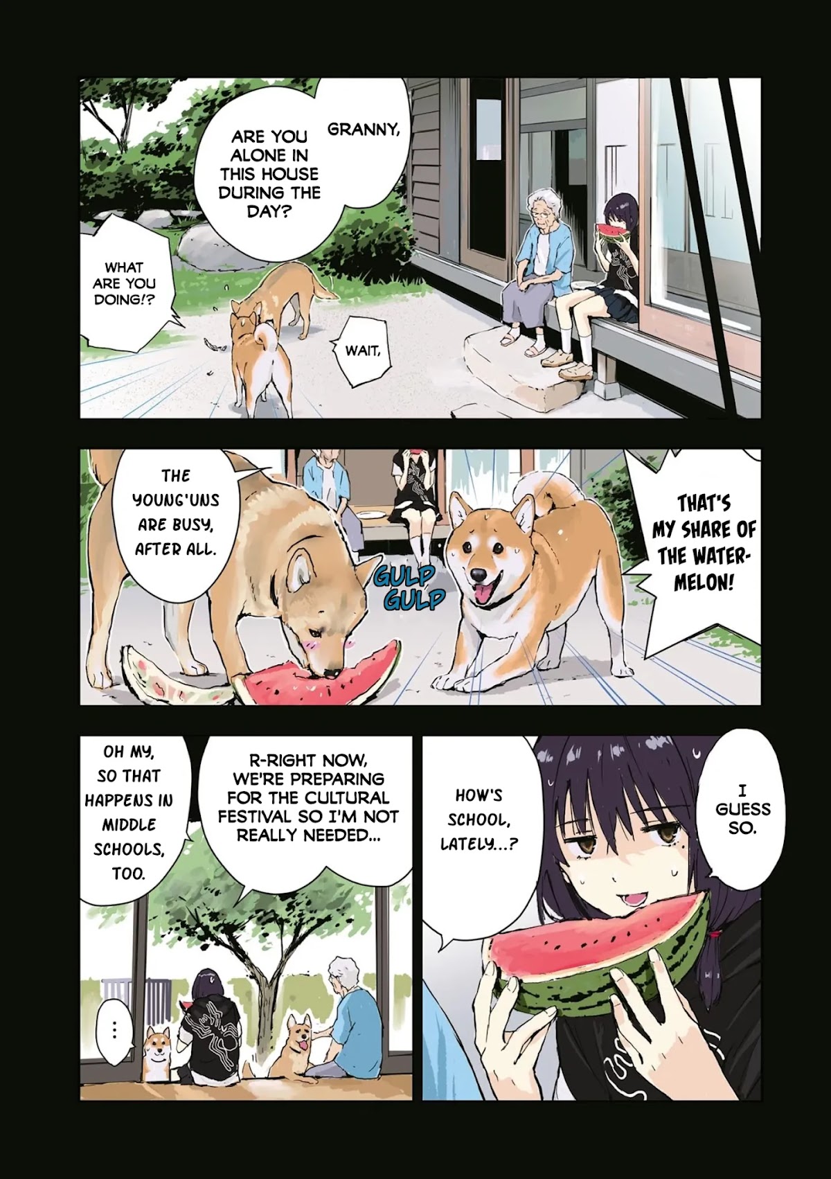 Roaming The Apocalypse With My Shiba Inu Chapter 35.5 page 11 - Chapter 35.5: With You, Waiting at the End of Summer