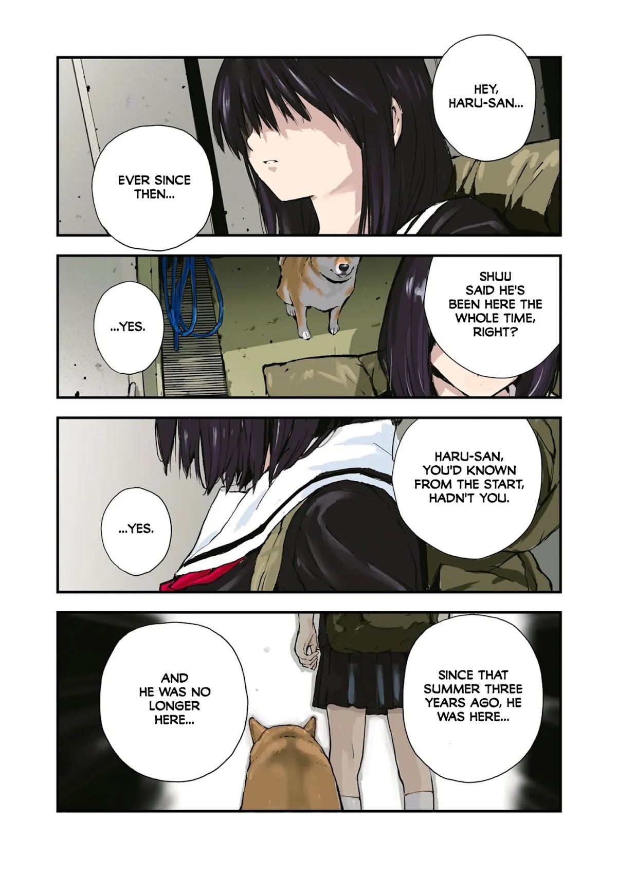 Roaming The Apocalypse With My Shiba Inu Chapter 35.5 page 19 - Chapter 35.5: With You, Waiting at the End of Summer