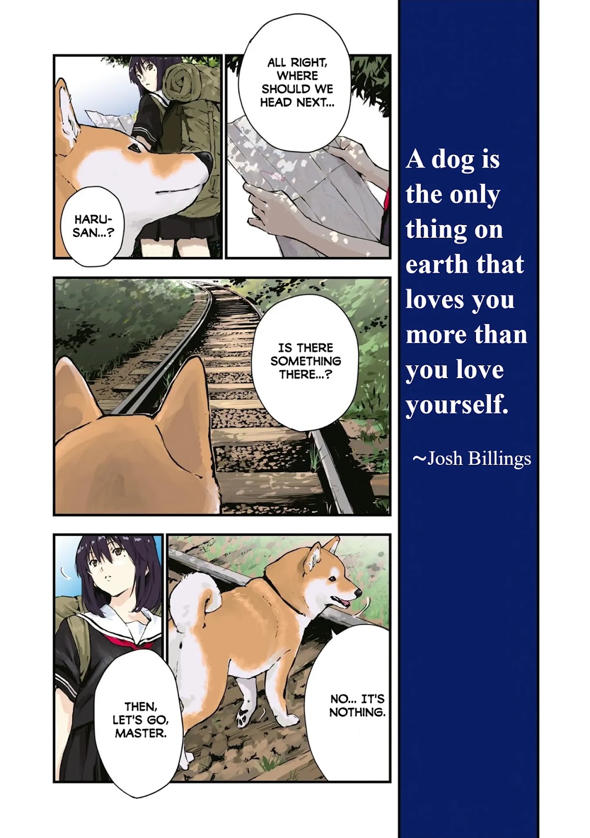 Roaming The Apocalypse With My Shiba Inu Chapter 35.5 page 2 - Chapter 35.5: With You, Waiting at the End of Summer