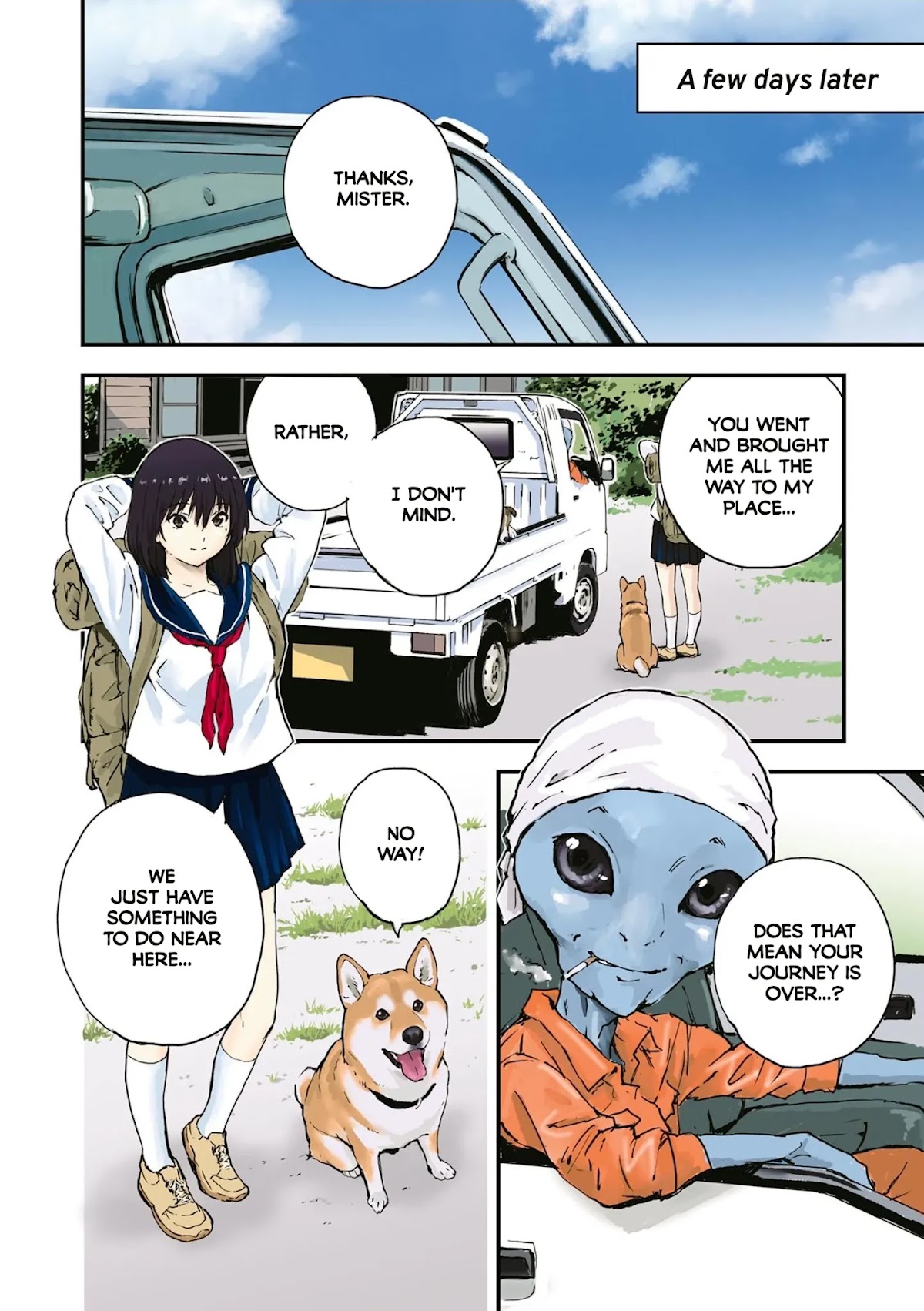 Roaming The Apocalypse With My Shiba Inu Chapter 35.5 page 31 - Chapter 35.5: With You, Waiting at the End of Summer