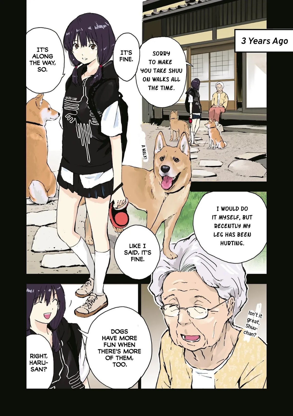 Roaming The Apocalypse With My Shiba Inu Chapter 35.5 page 5 - Chapter 35.5: With You, Waiting at the End of Summer