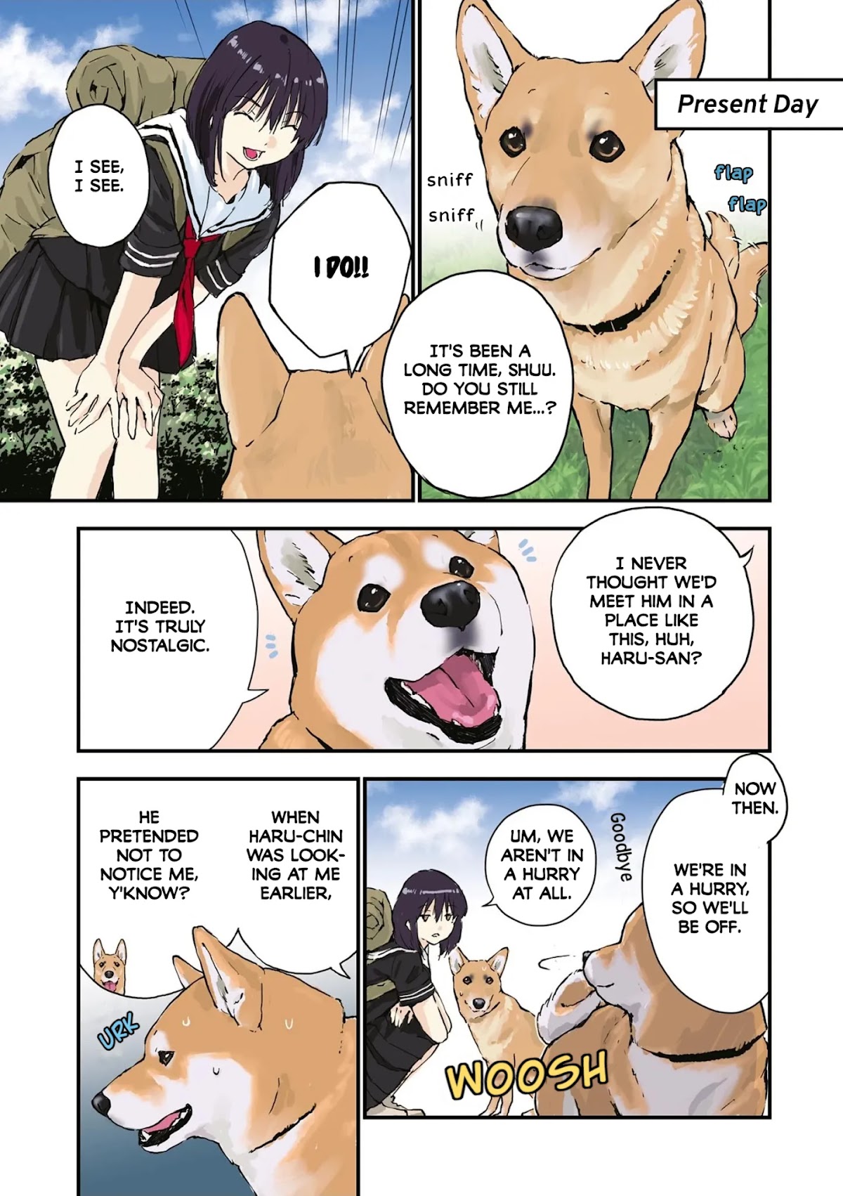 Roaming The Apocalypse With My Shiba Inu Chapter 35.5 page 8 - Chapter 35.5: With You, Waiting at the End of Summer